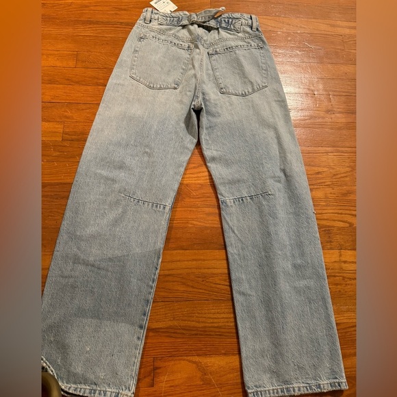 NWT ZARA WIDE LEG JEANS - Picture 2 of 3